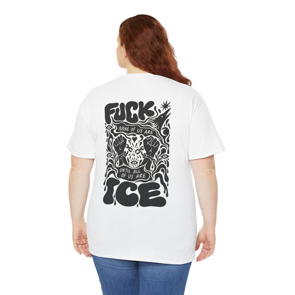 No Kings No Borders Skull - Tee