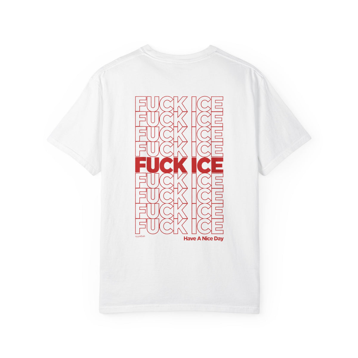 Fuck ICE T-Shirt | Anti-Detention Graphic Tee