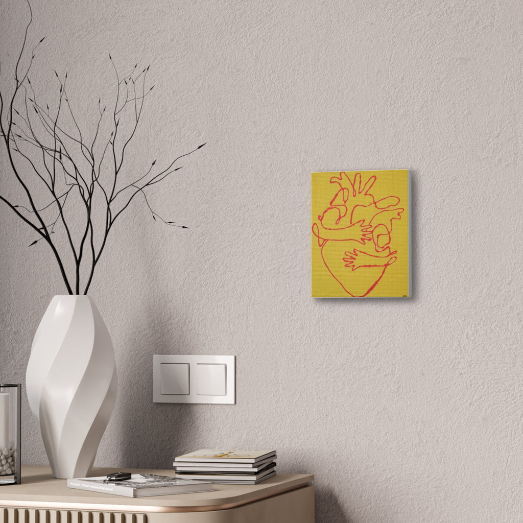 Minimalist Pulse - Art Canvas Print