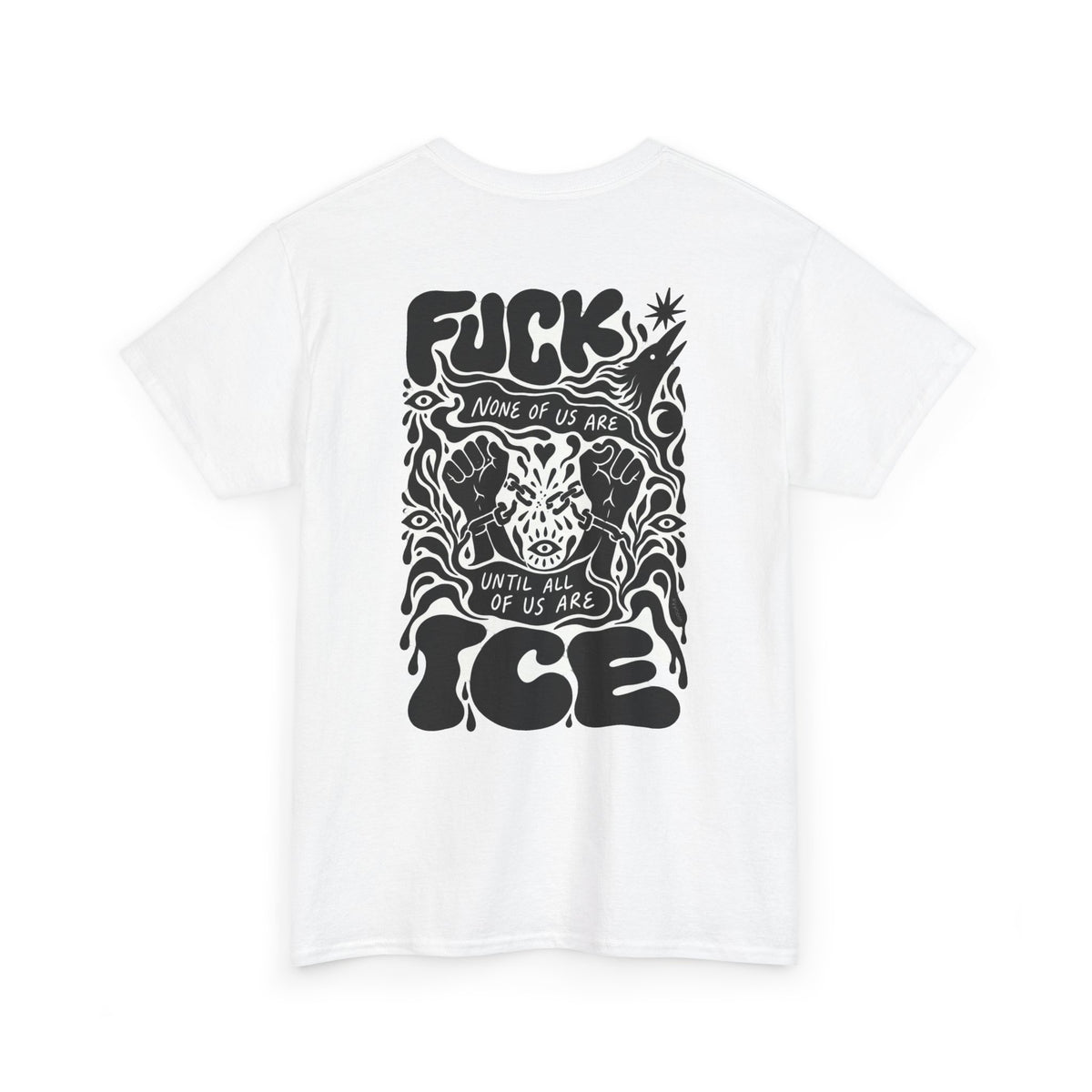No Kings No Borders Skull - Tee