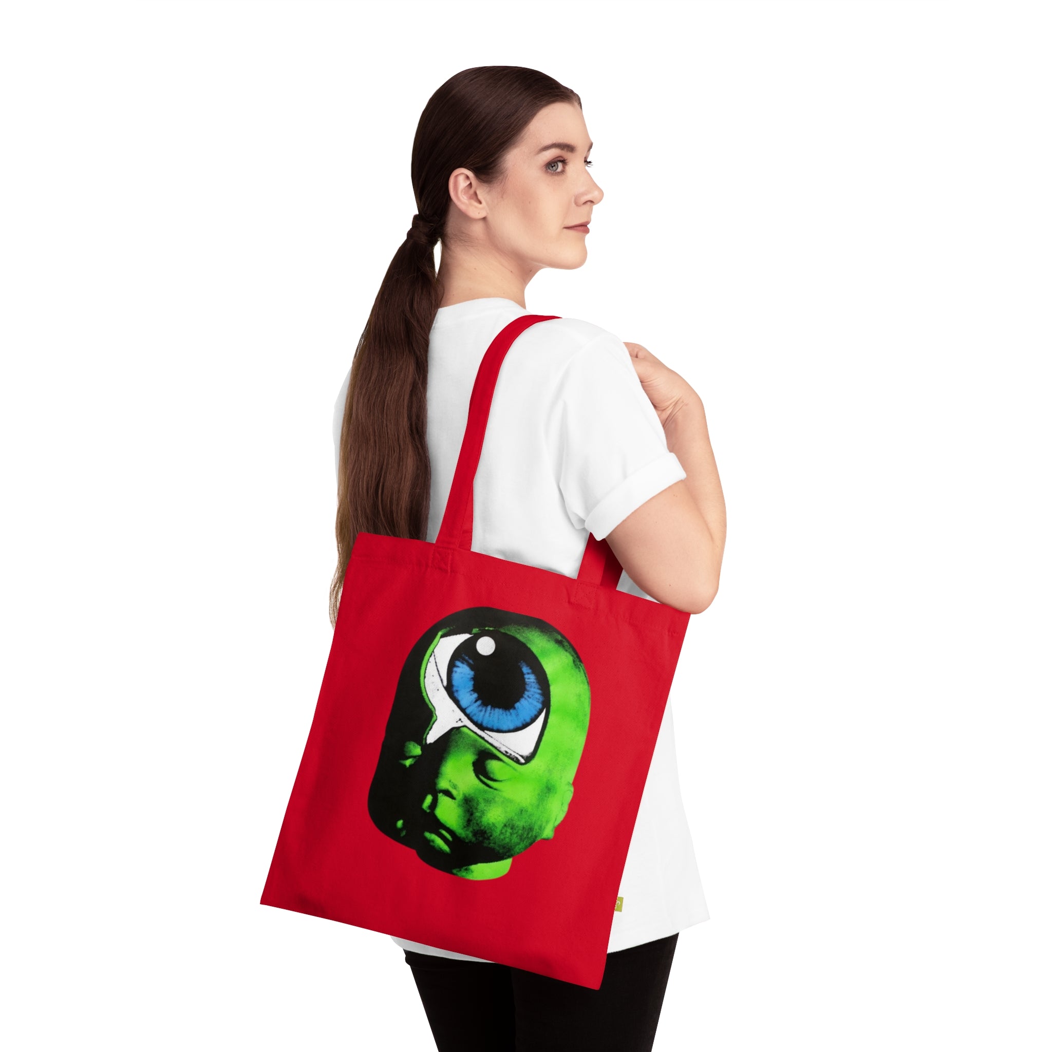 Bolsa de tela de algodón orgánico Ciclope Baby