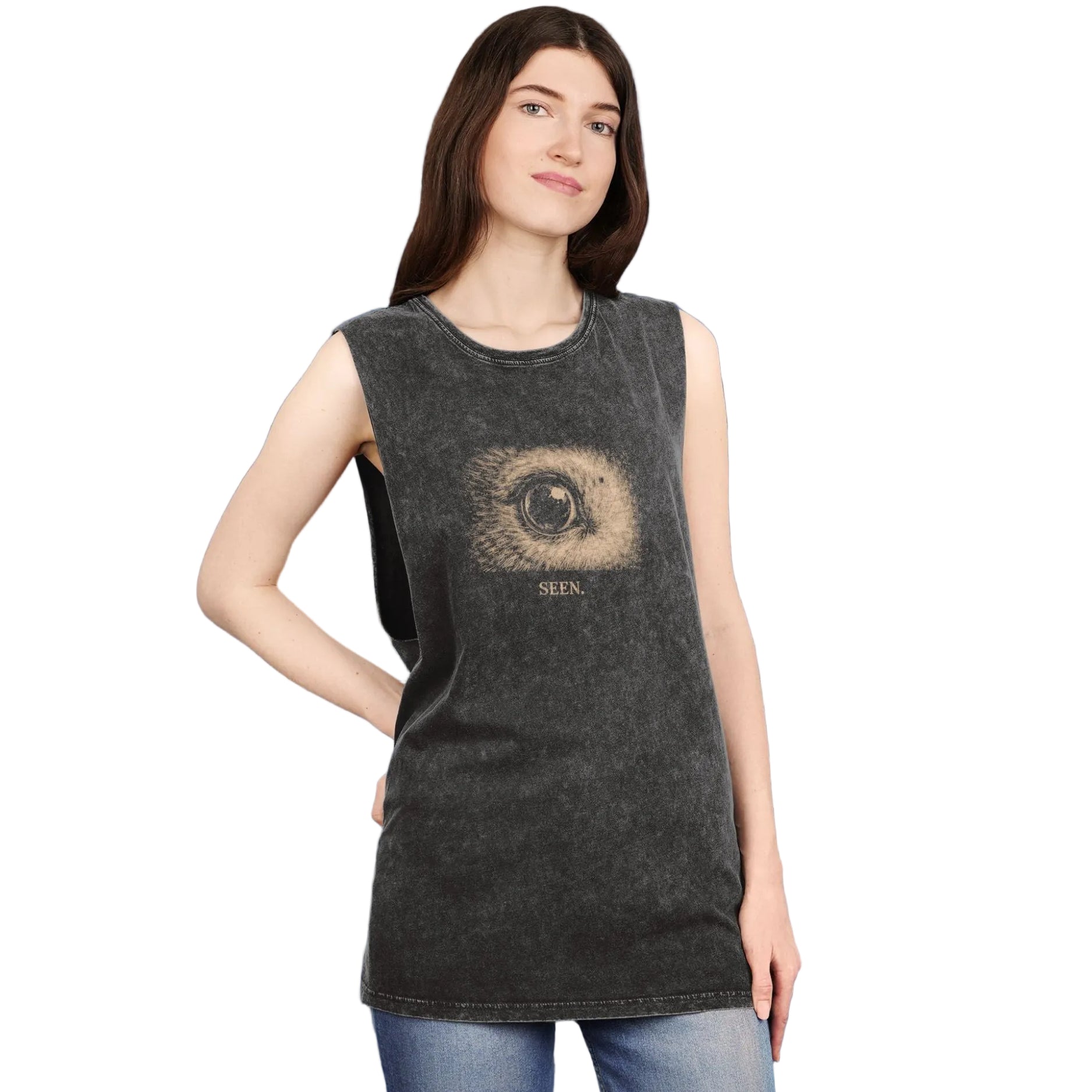 The Witness — Daylight Exposure (truth revealed energy) Stonewash Tank