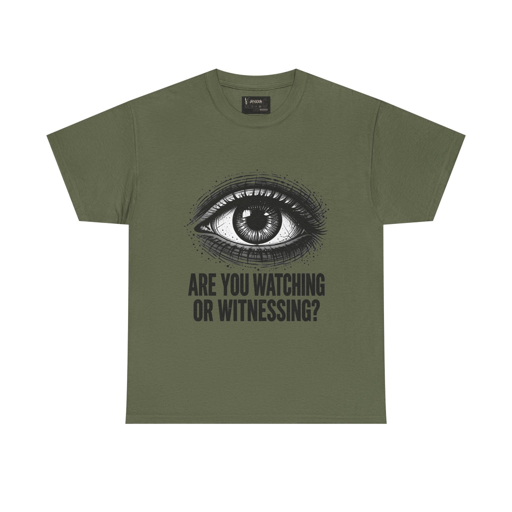 Watching or Witnessing Eye Tee – Philosophical Graphic T-Shirt