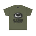 Watching or Witnessing Eye Tee – Philosophical Graphic T-Shirt