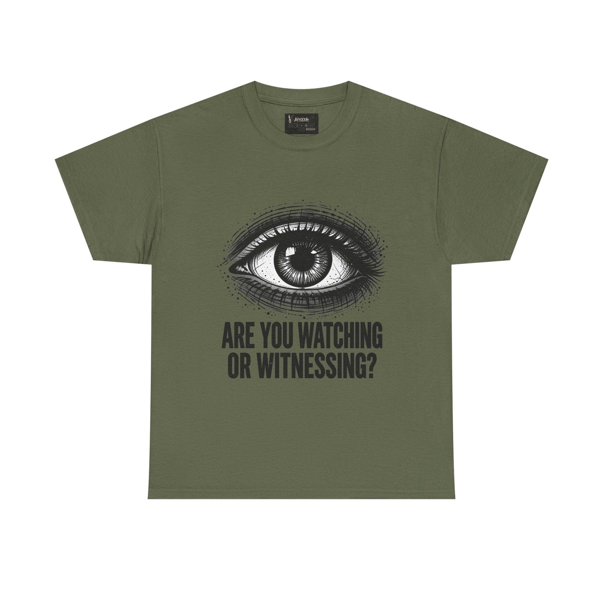 Watching or Witnessing Eye Tee – Philosophical Graphic T-Shirt