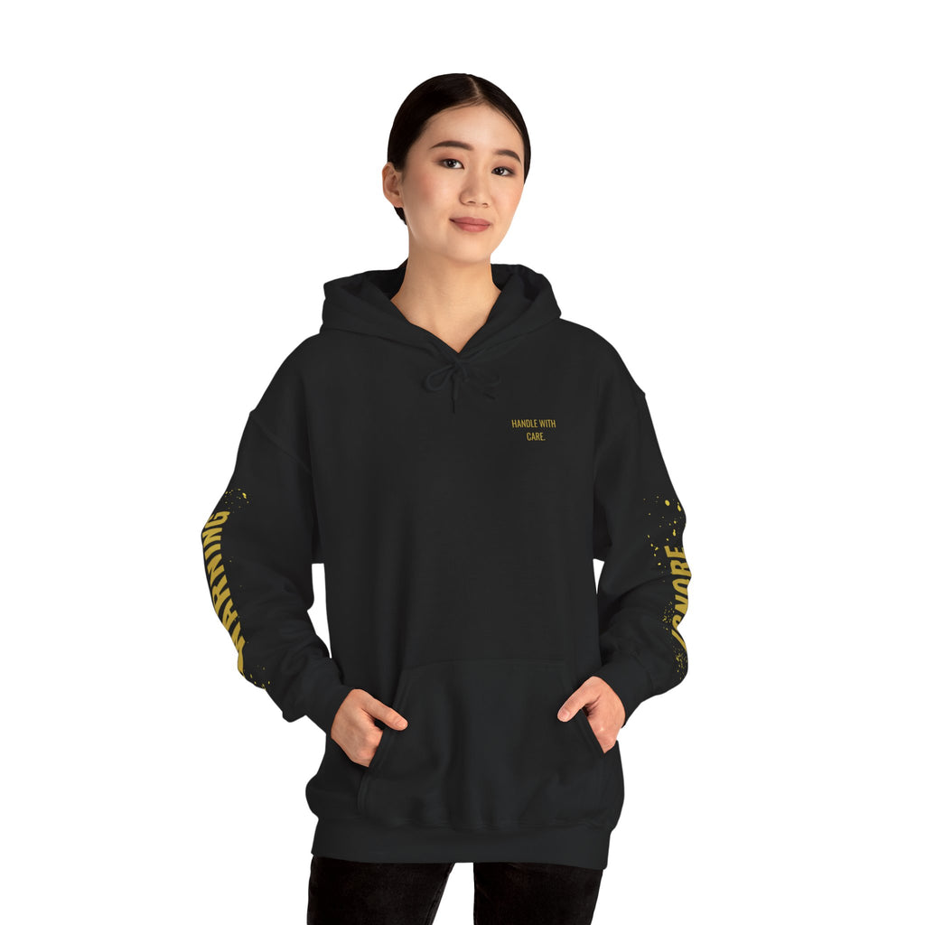 Sudadera con capucha "Contención fallida"