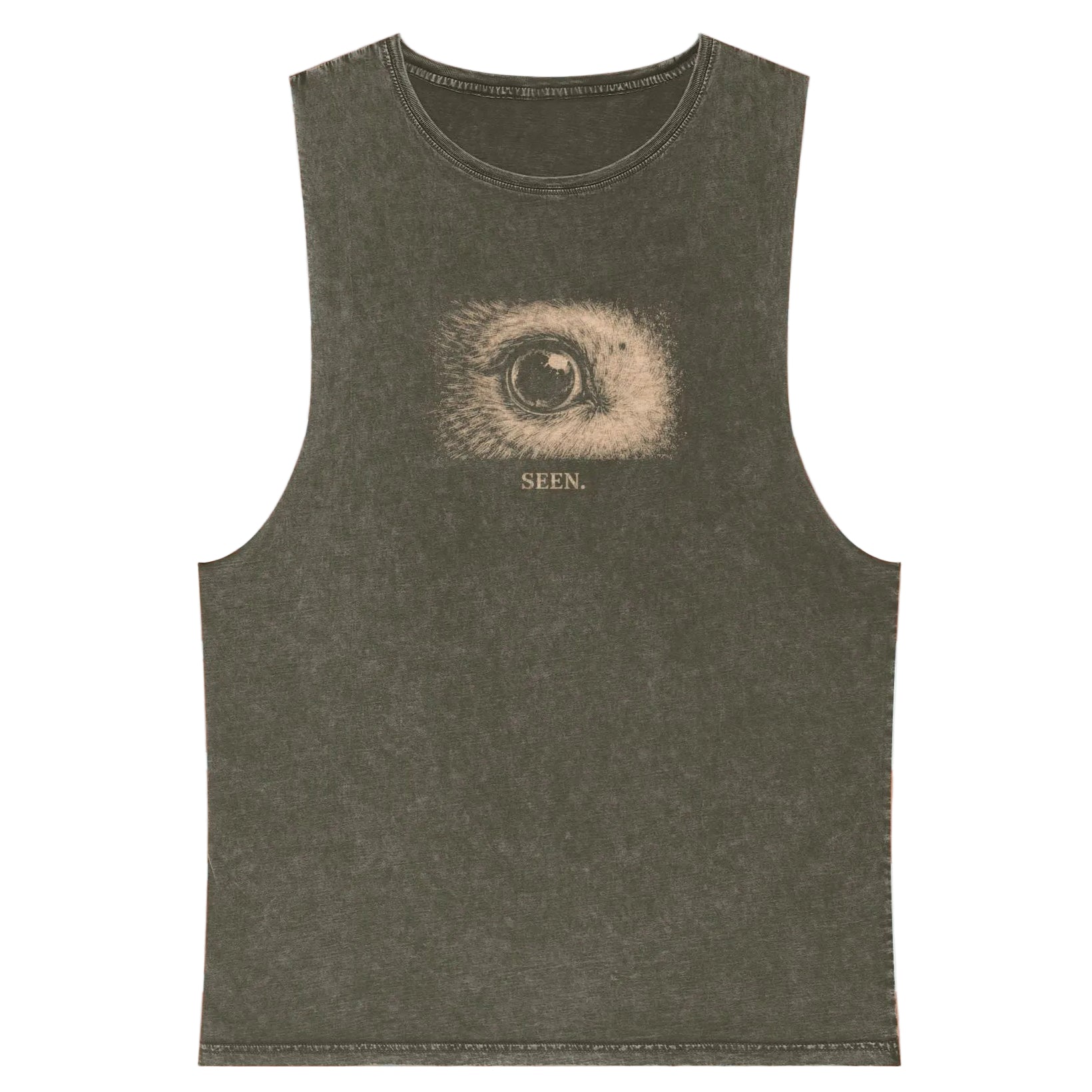 The Witness — Daylight Exposure (truth revealed energy) Stonewash Tank