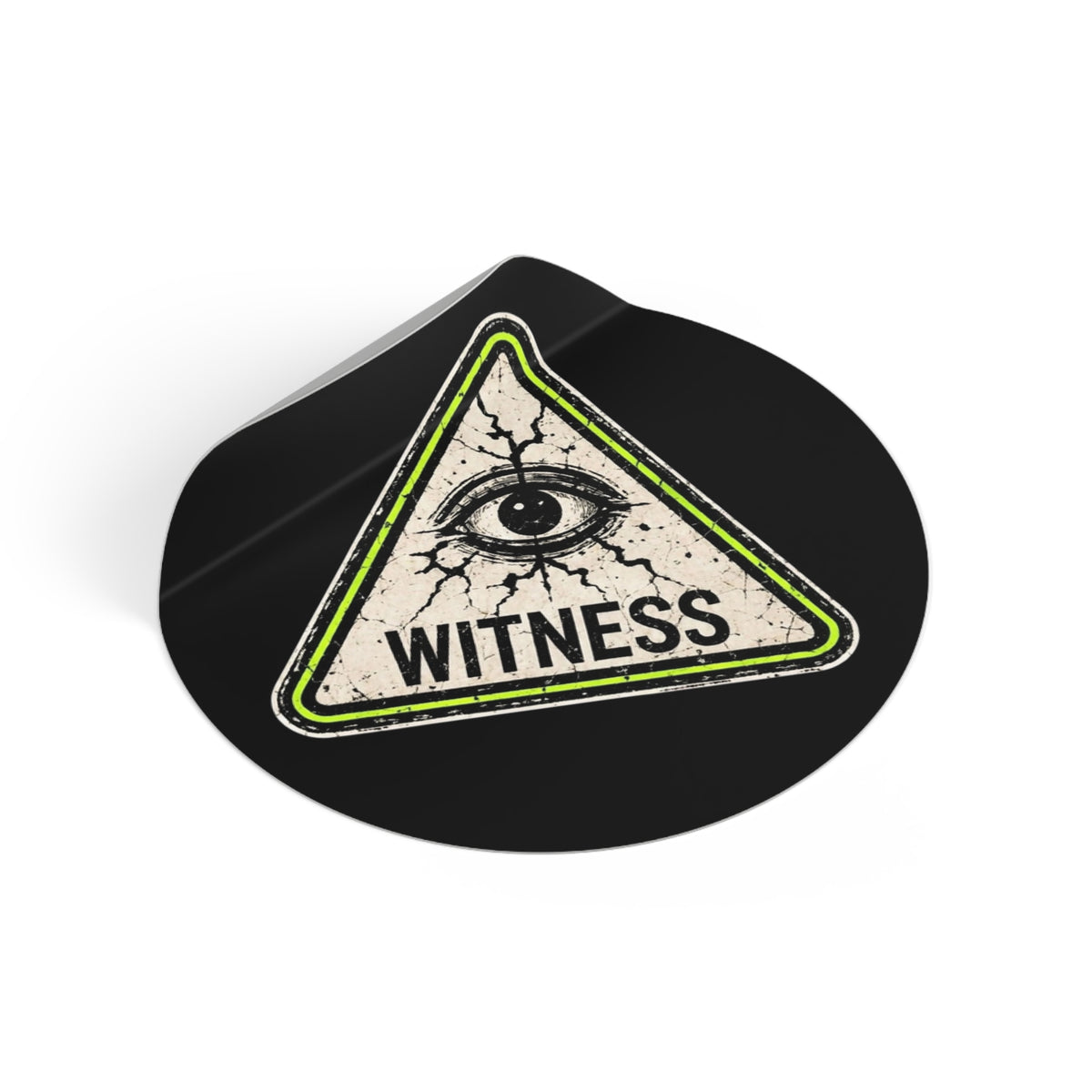 Witness Eye Vinyl Sticker | Occult & Conspiracy Decal