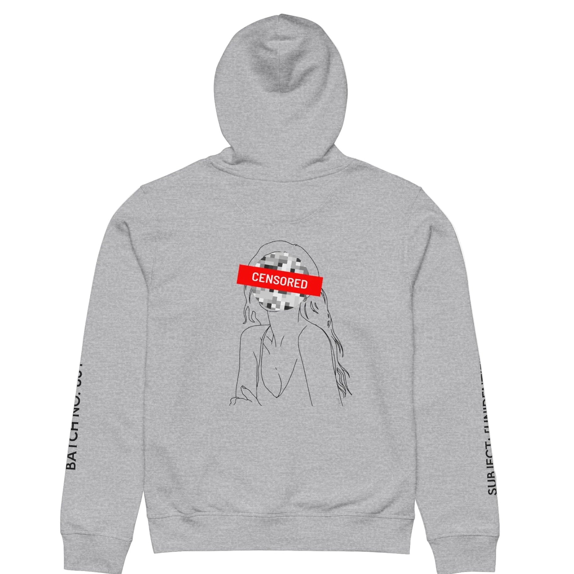 The Censored Sketch Hoodie - Pull Over