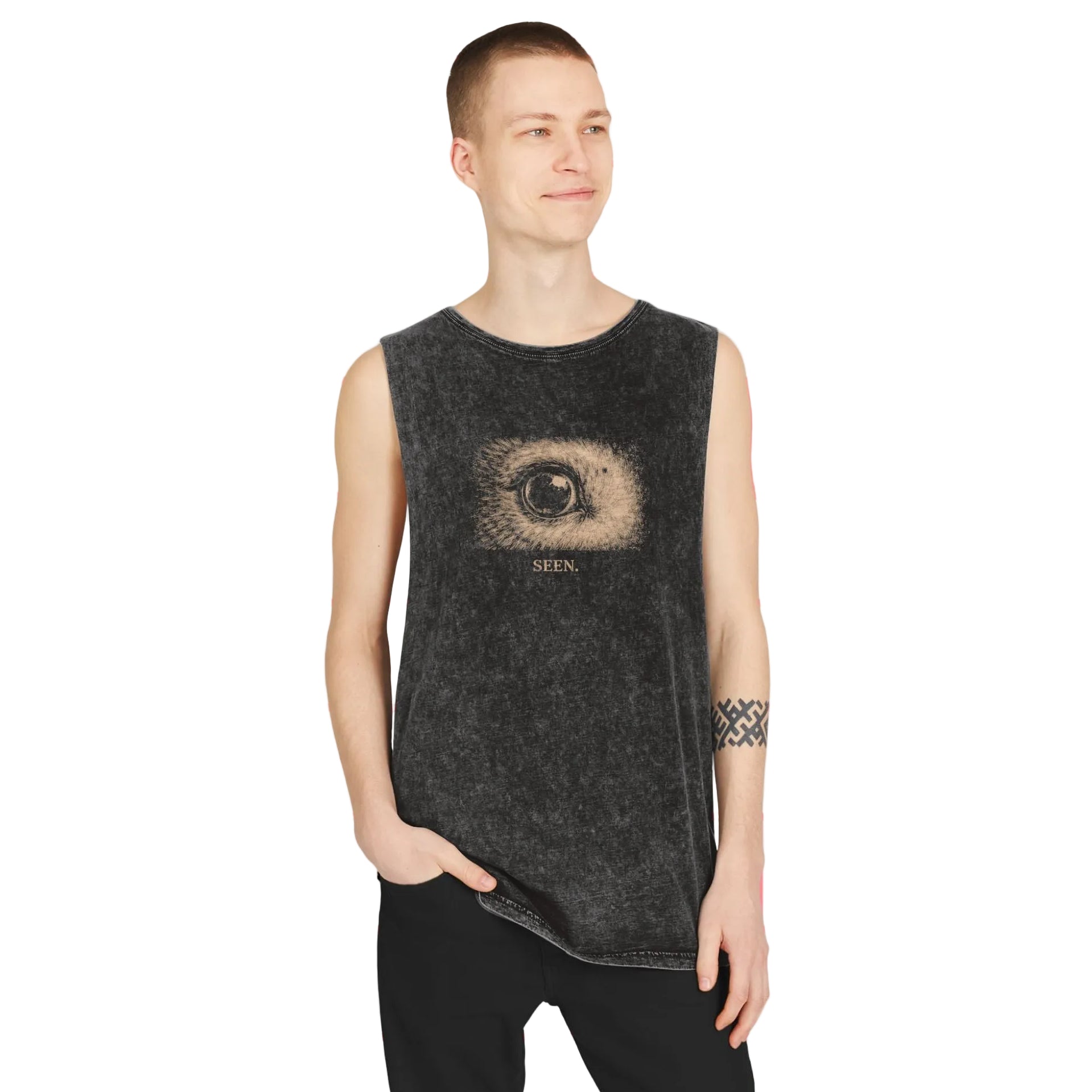 The Witness — Daylight Exposure (truth revealed energy) Stonewash Tank