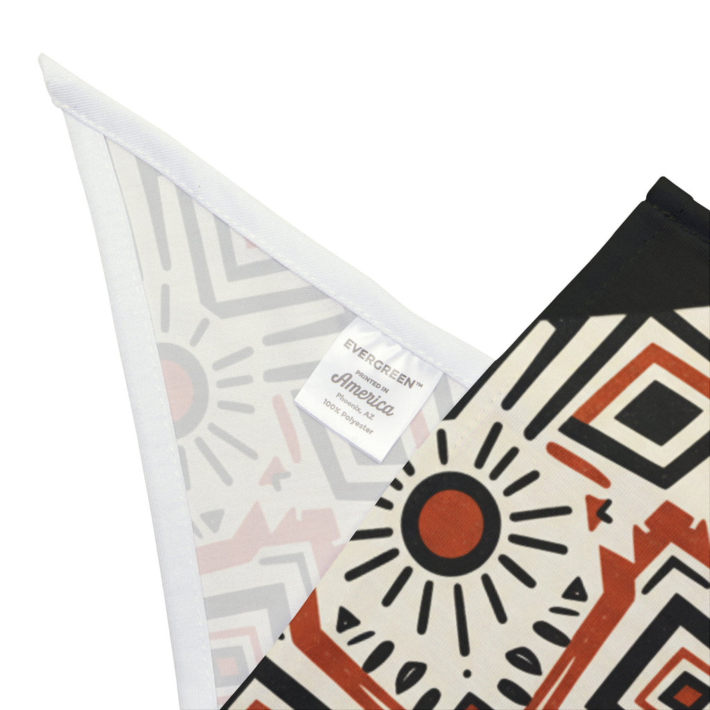 Aztec Geo Pet Bandana for Dogs & Cats