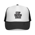 Gorra de camionero "Sense Making Stop" — Gorra de malla
