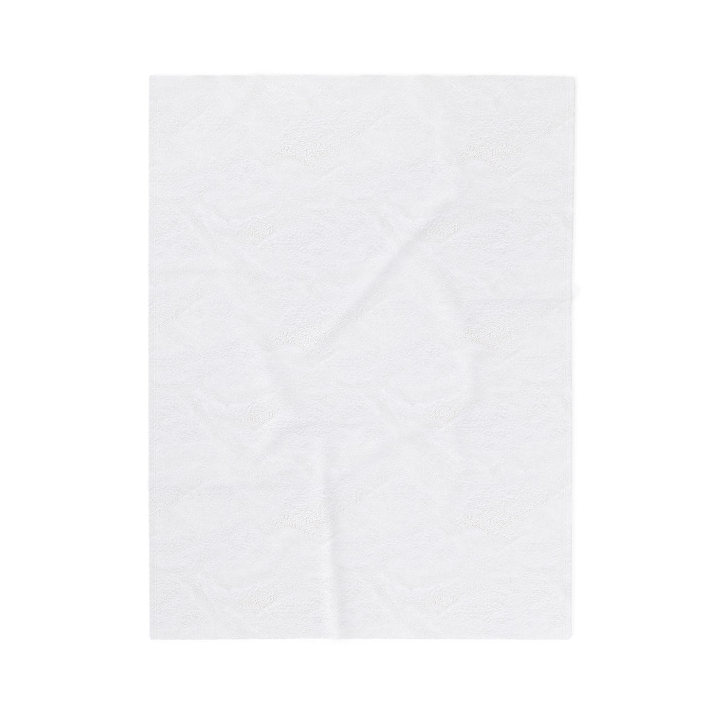 You Can't Kill Me Blanket | gritty halftone floral, punk botanical, weedcore