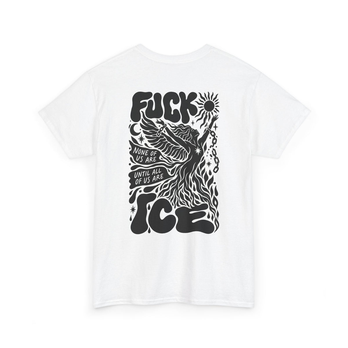Fuck ICE Protest Tee — Punk Graphic Statement Shirt