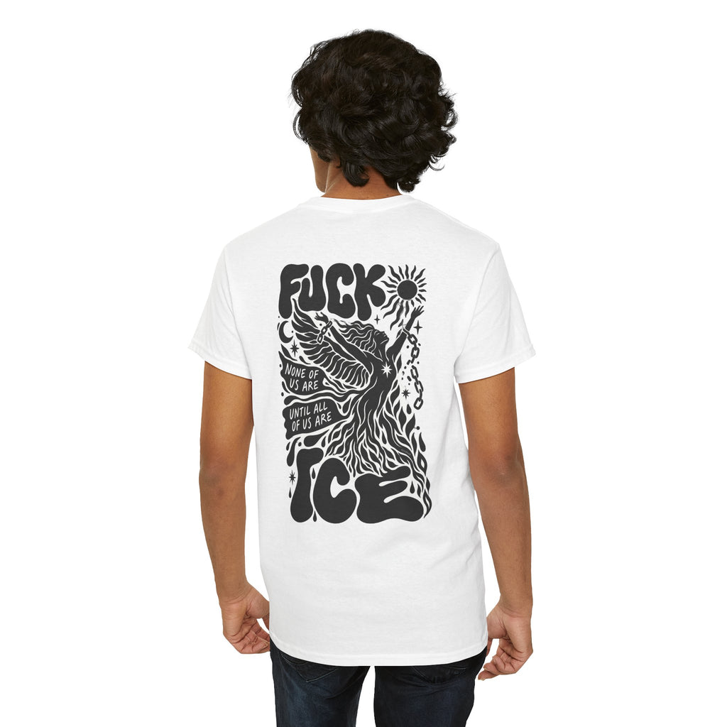 Fuck ICE Protest Tee — Punk Graphic Statement Shirt