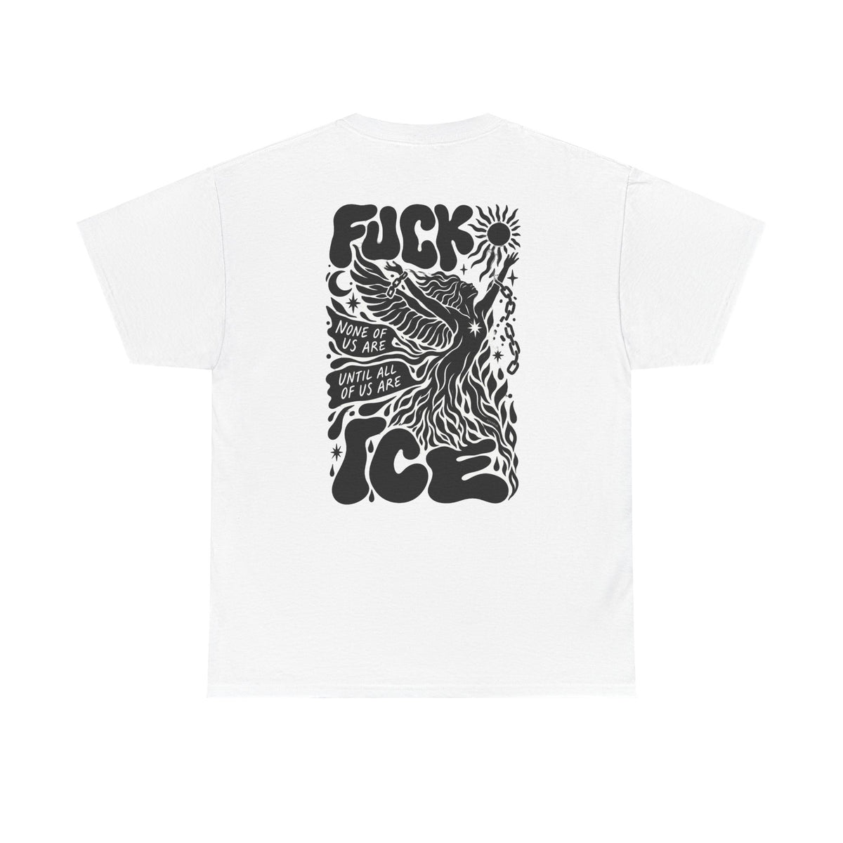 Fuck ICE Protest Tee — Punk Graphic Statement Shirt