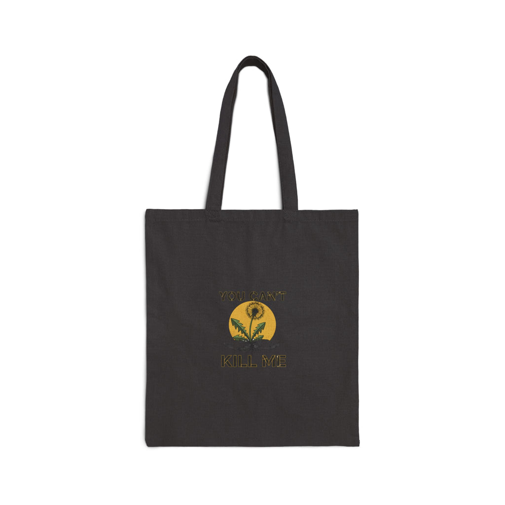 Bolso No Me Puedes Matar | medio tono botánico punk, arte de plantas grunge