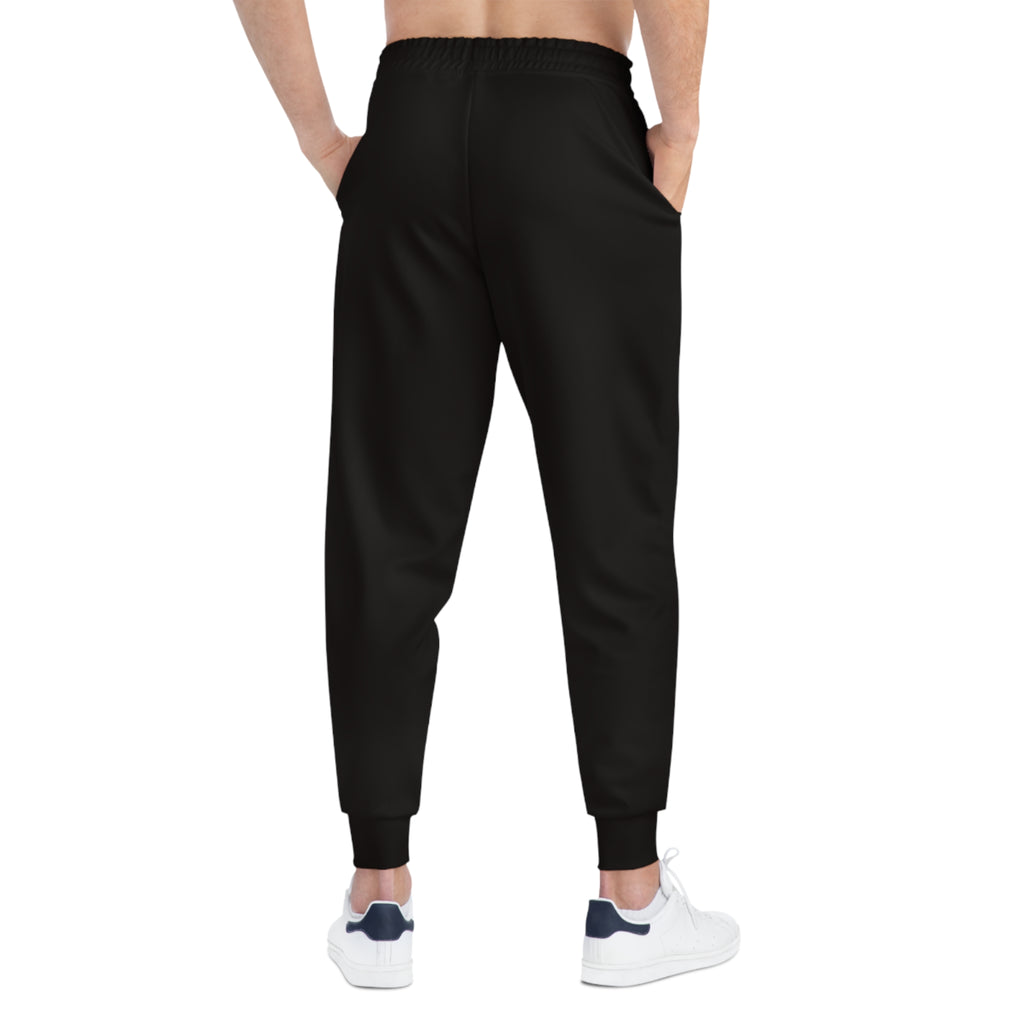 Mask Graphic Athletic Joggers | "No Mask" Pants