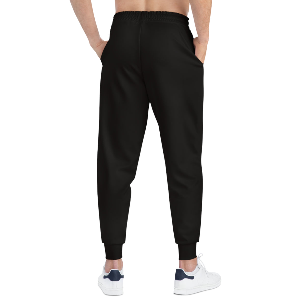 Mask Graphic Athletic Joggers | "No Mask" Pants