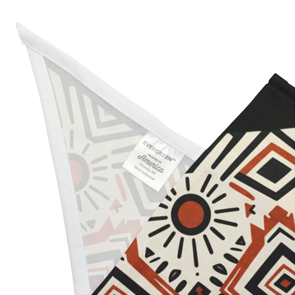 Aztec Geo Pet Bandana for Dogs & Cats
