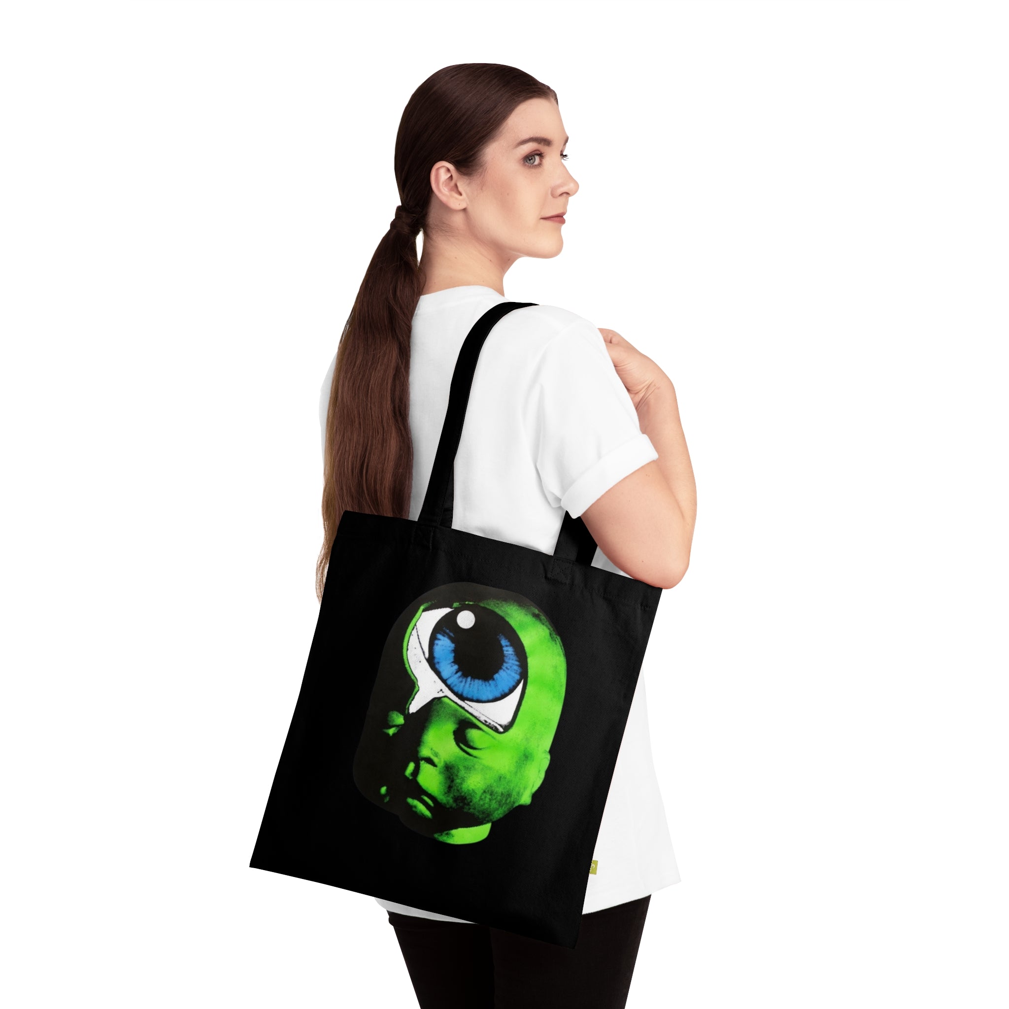 Bolsa de tela de algodón orgánico Ciclope Baby