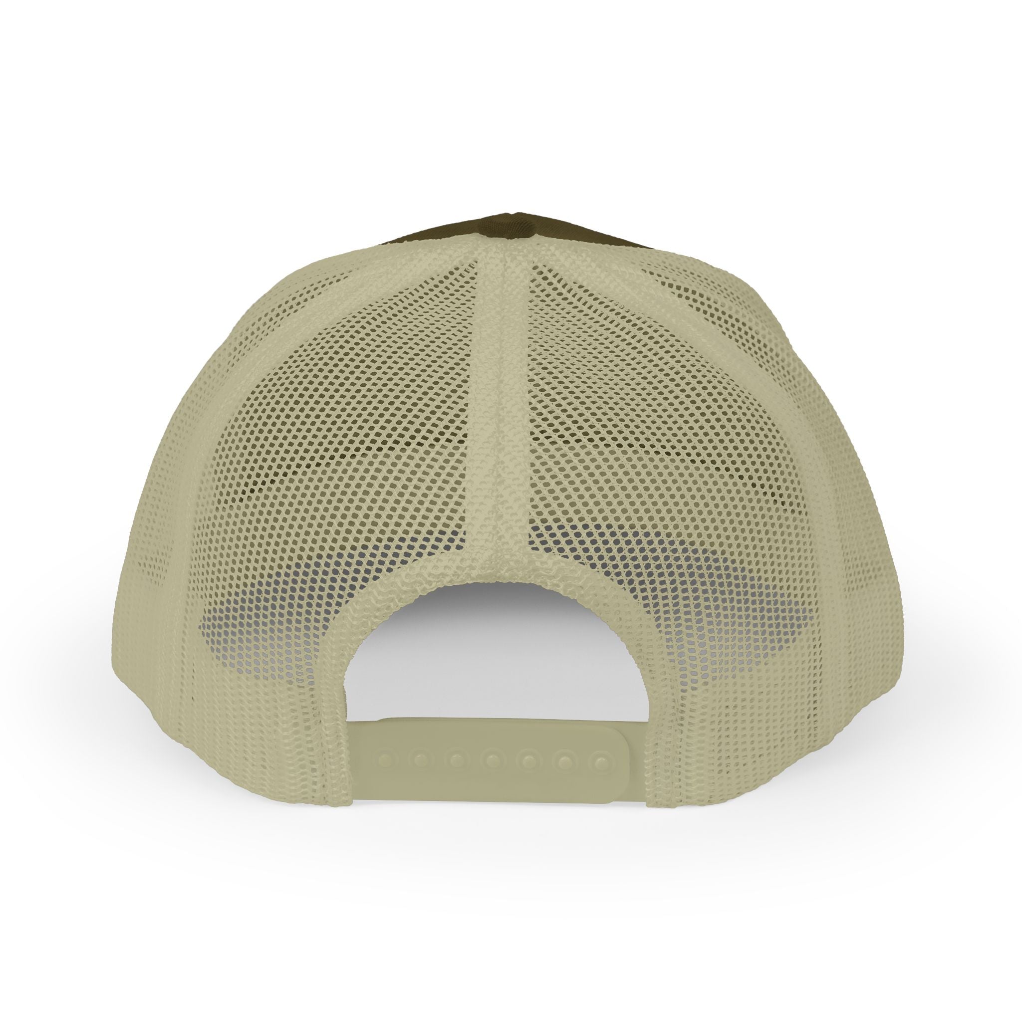 Gorra Trucker Snapback con Parche de Dedo Corazón — Colores Caqui