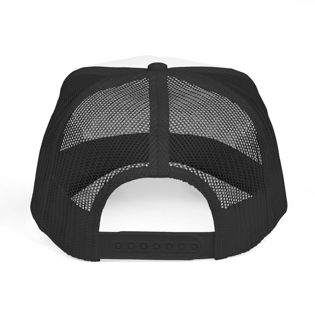 Gorra de camionero "Enseña paz" — Gorra con parte trasera de malla