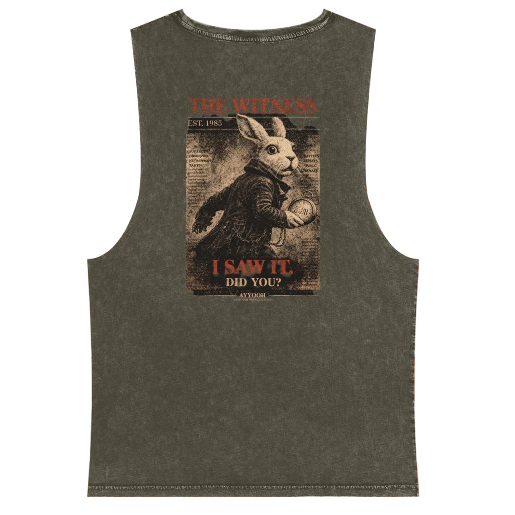 The Witness — Daylight Exposure (truth revealed energy) Stonewash Tank