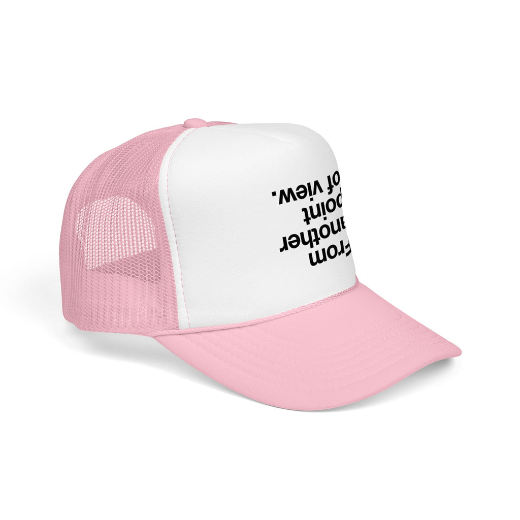 "Desde otro punto de vista." Gorra de camionero