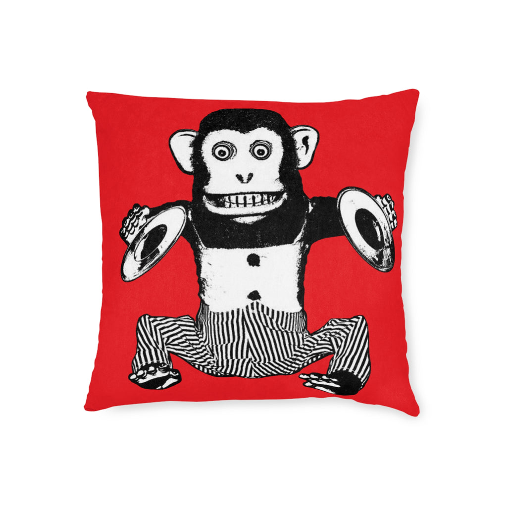 Almohada Cuadrada de Mono Impaciente