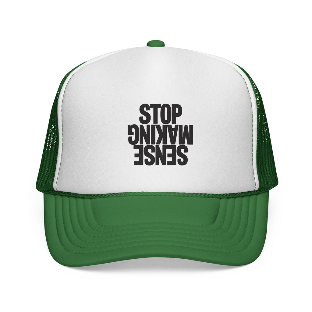 Gorra de camionero "Sense Making Stop" — Gorra de malla