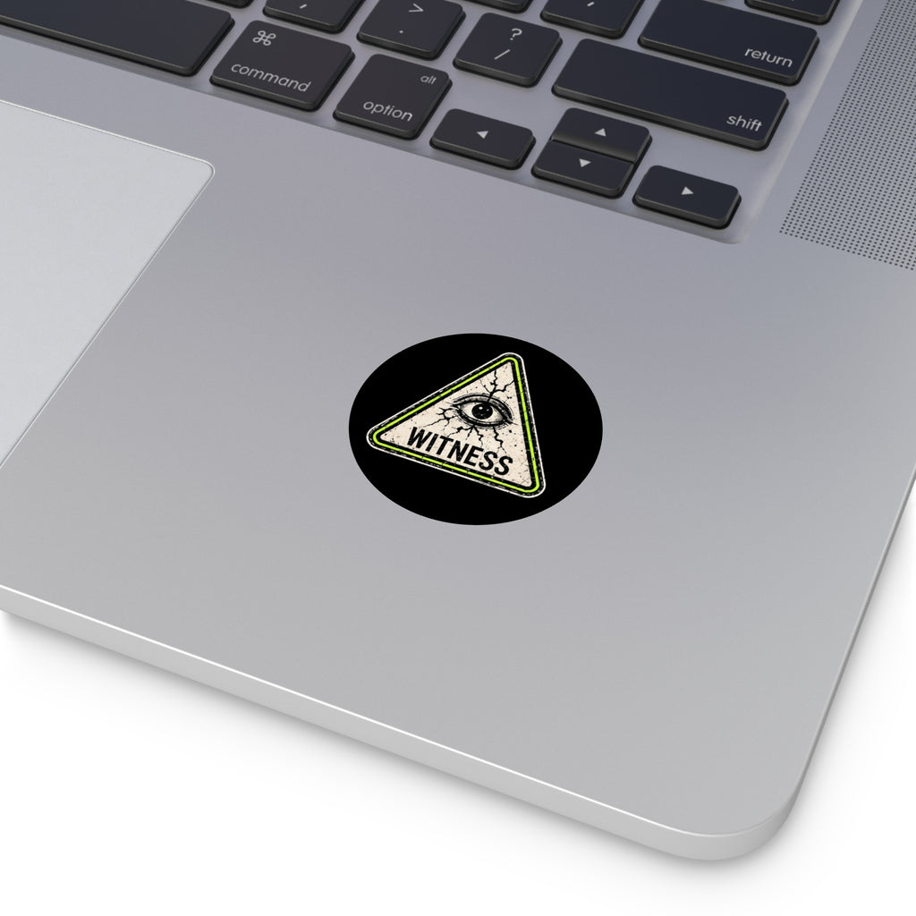 Witness Eye Vinyl Sticker | Occult & Conspiracy Decal