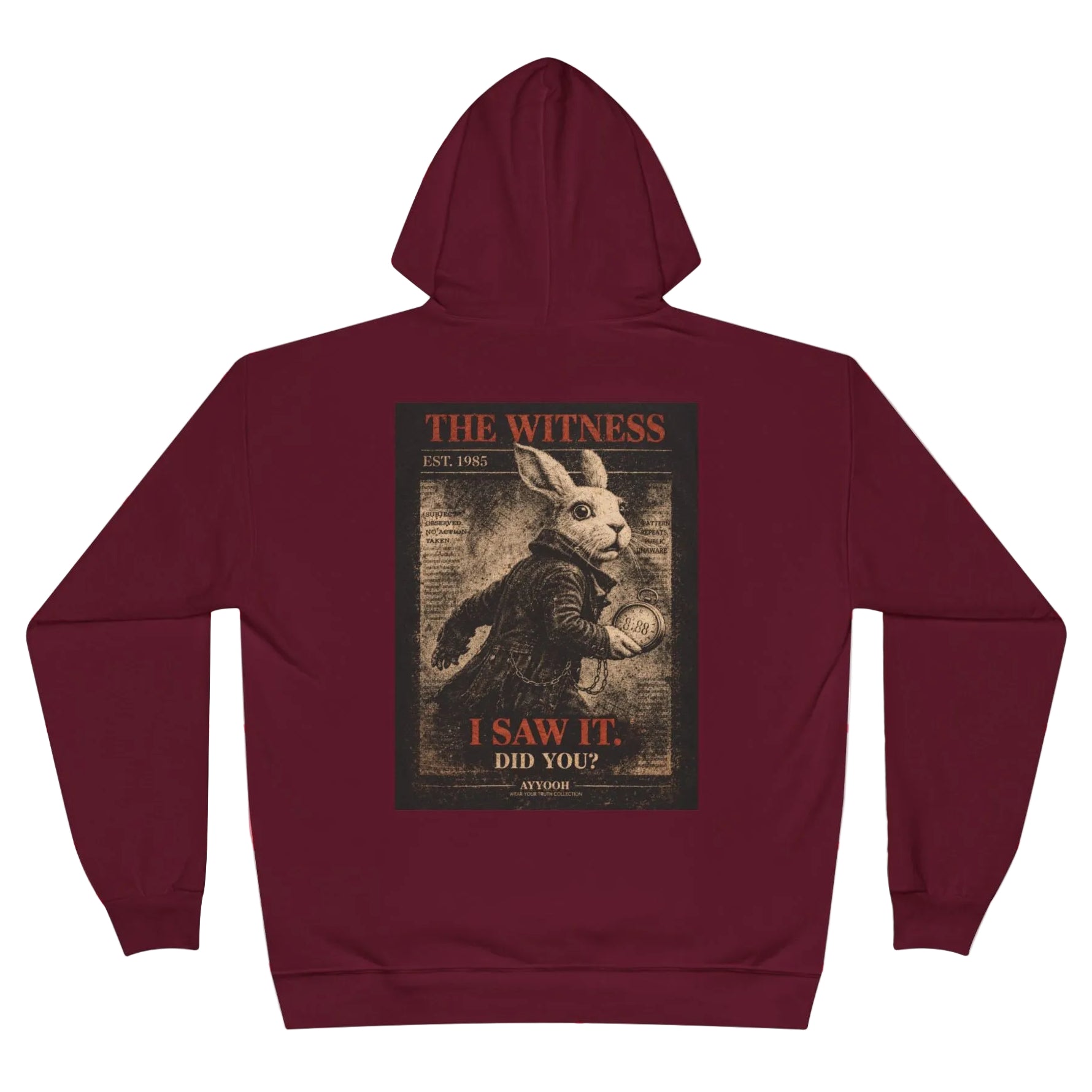 El testigo.1985 - Sudadera con capucha y gráfico