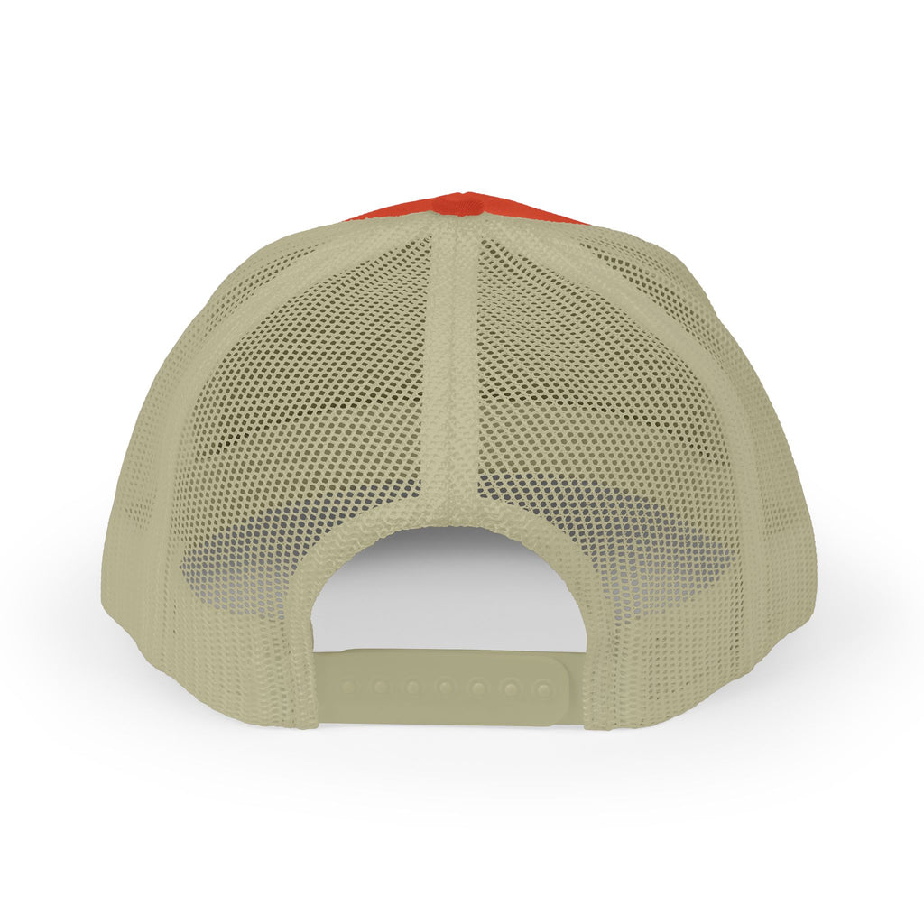 Gorra Trucker Snapback con Parche de Dedo Corazón — Colores Caqui