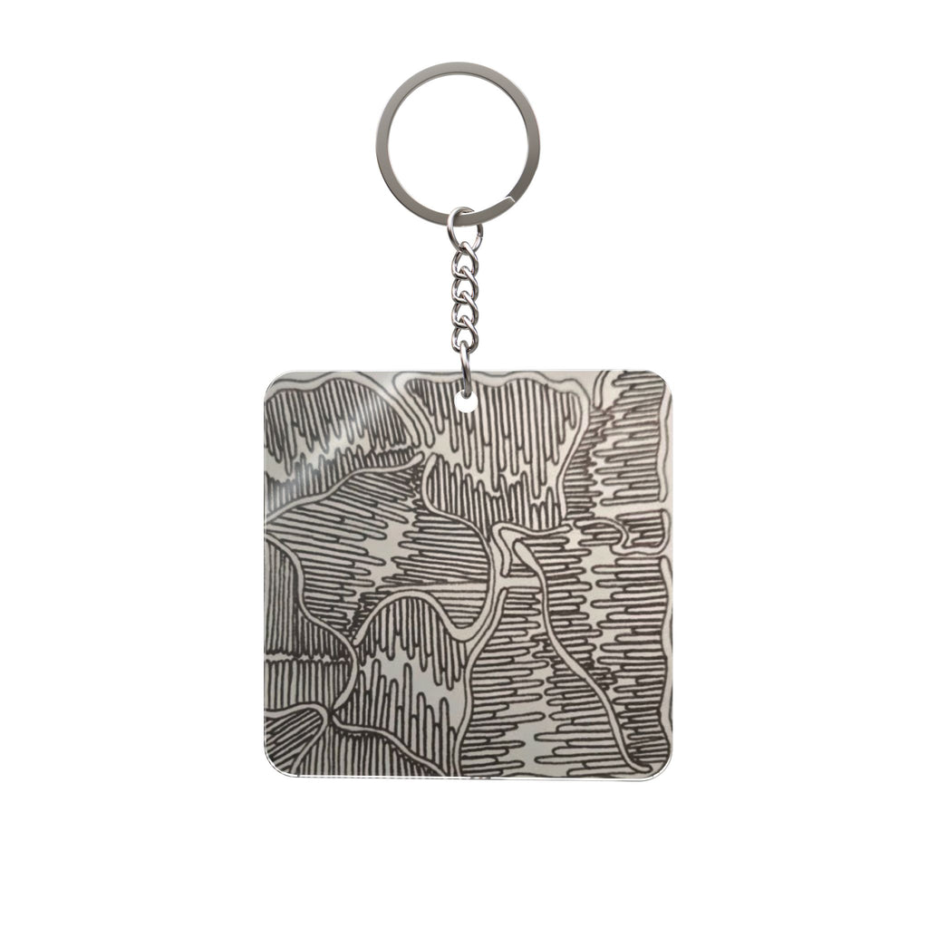 "Motor Mouth" Acrylic Keychain — The Art of the Office Grind