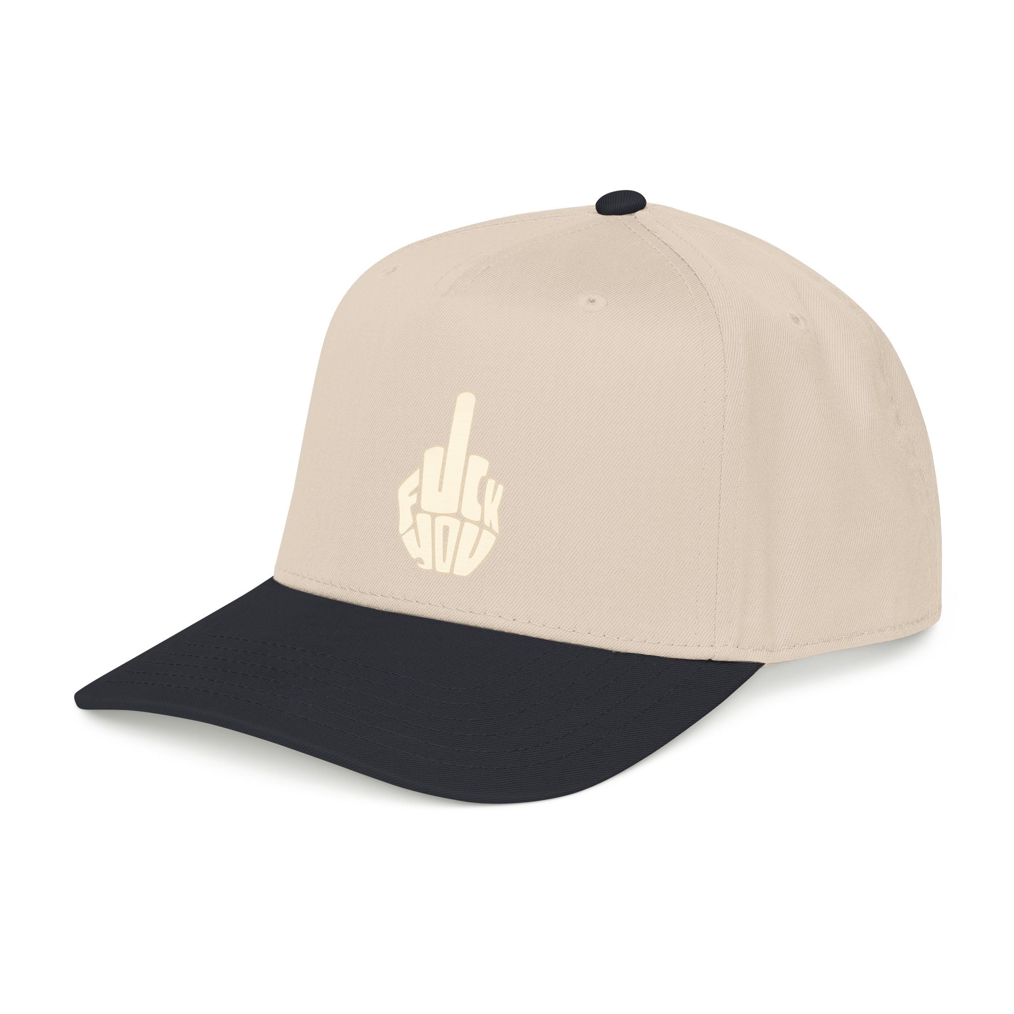 Natural Bold FU - Mid Profile Baseball Cap