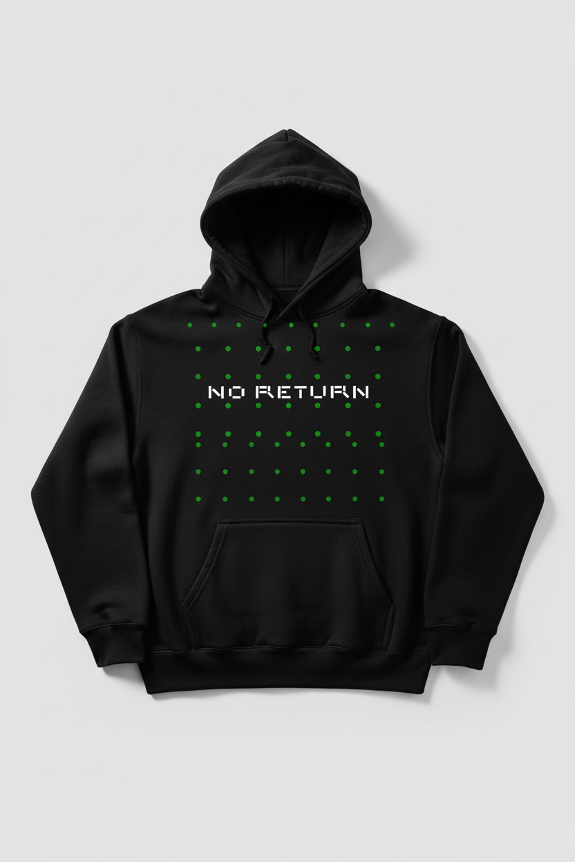 No Return Hoodie Front